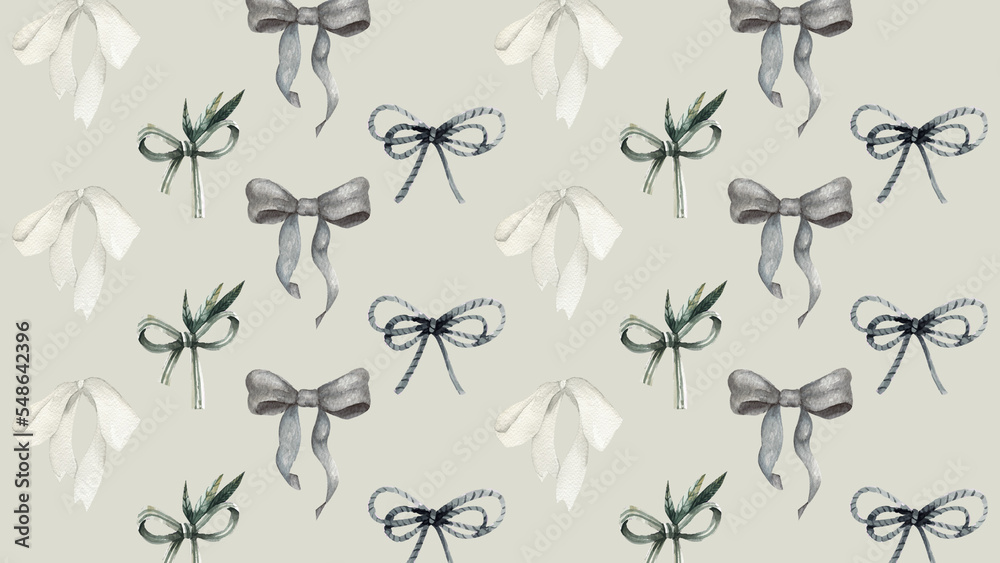 Fototapeta premium Bows Background Wallpaper