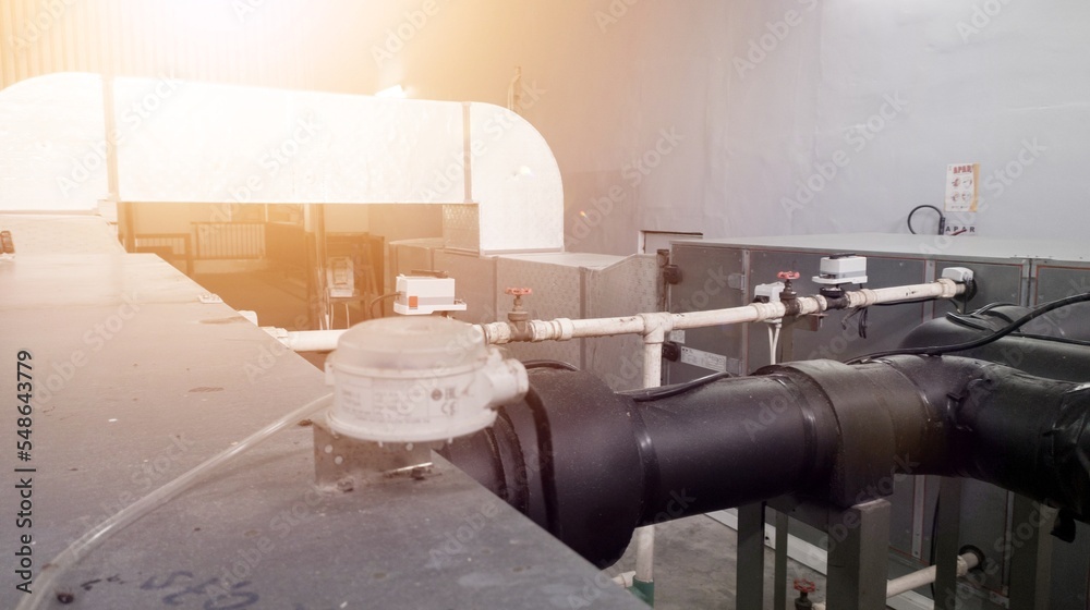 Pipe line circulation of the Air Handling Unit Pipe line circulation of the Air Handling Unit