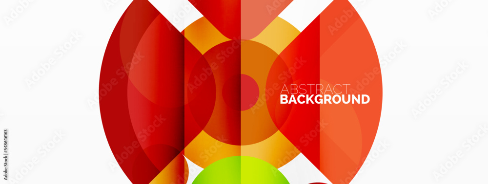 Fototapeta premium Colorful geometric pattern, minimal abstract background for wallpaper, banner, presentation
