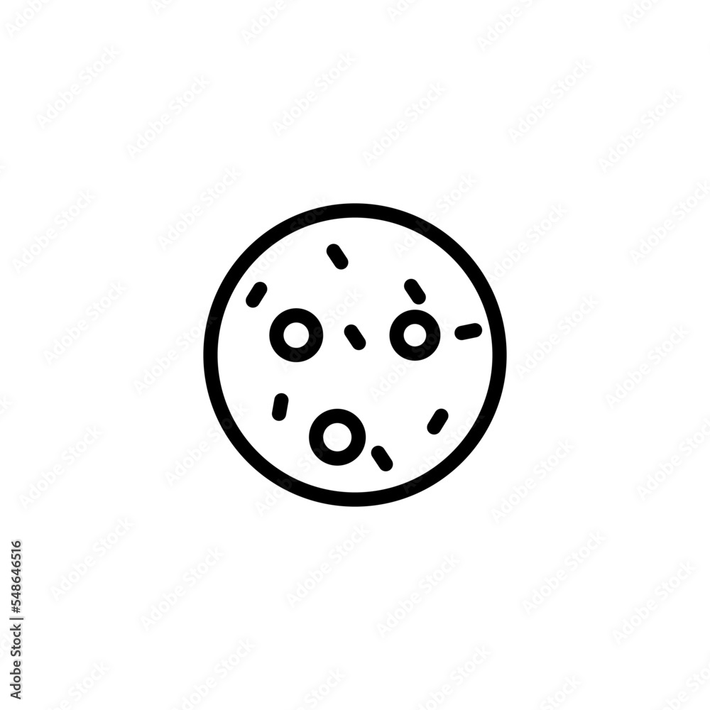 cookie icon vector design templates