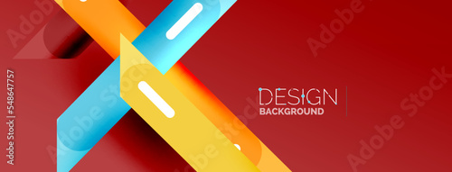 Background overlapping lines. Dynamic lines abstract wallpaper. Straight lines composition vector illustration for wallpaper banner background or landing page