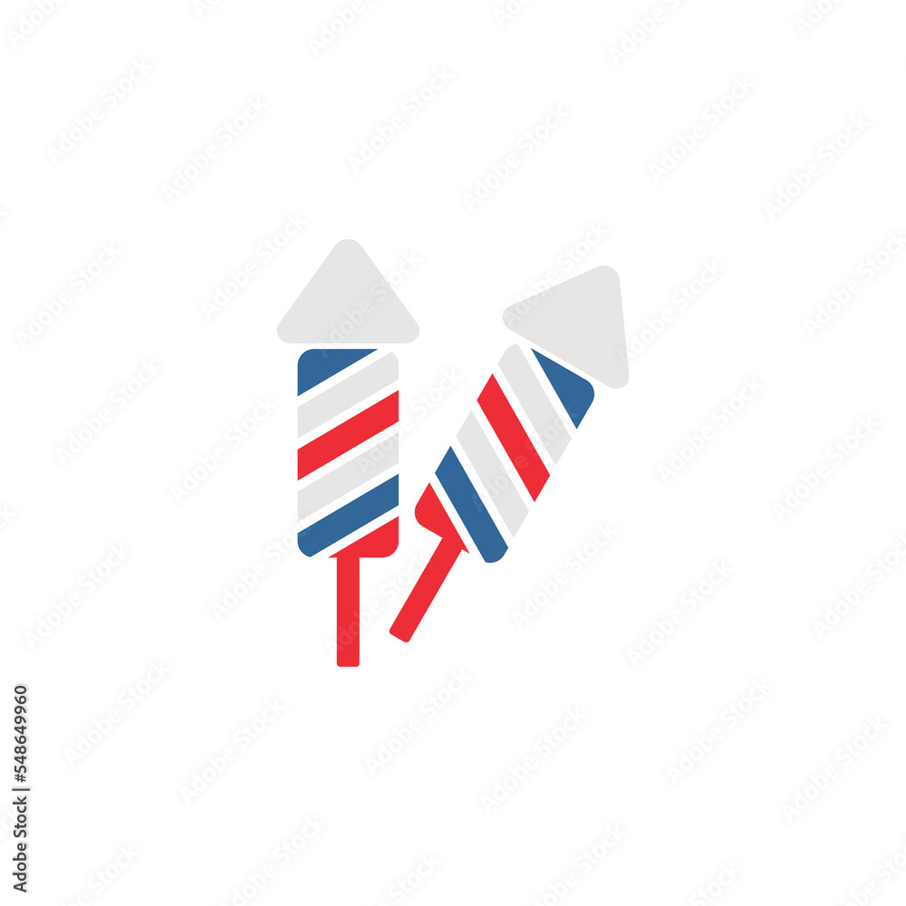 Obraz premium independence day of Panama icon set vector sign symbol