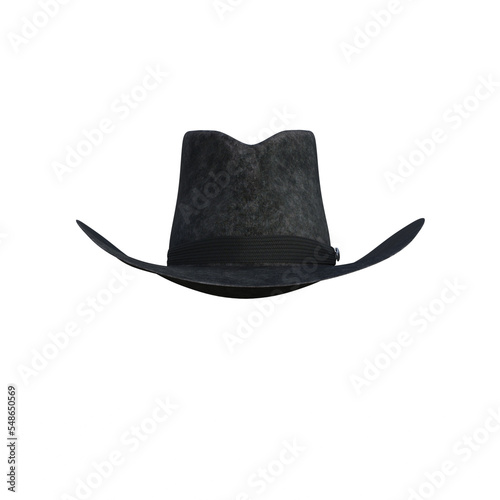 Cowboy Asset Clothing 3d rendering