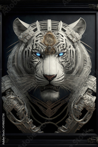 Bengal Tiger Mech-Warrior
