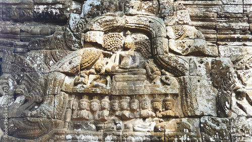 Prasat Preah Palily ,Buddhism temple in Cambodia