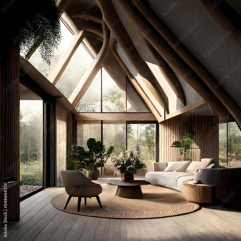 Fototapeta premium Interior of a house
