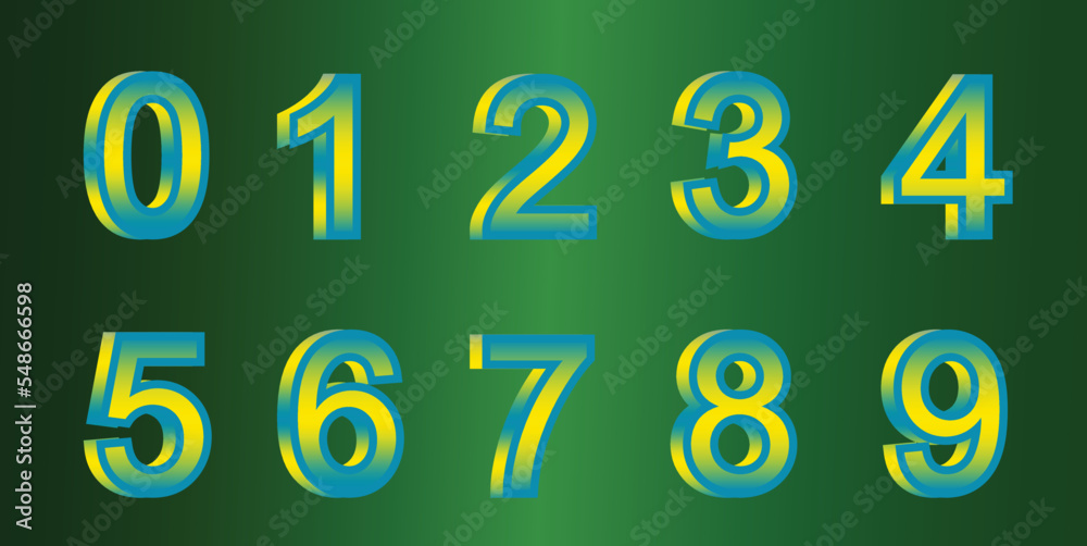 3d Metallic Numbers font, Numerals, Numeric 3d Metallic Numbers font, Numerals, Numeric
