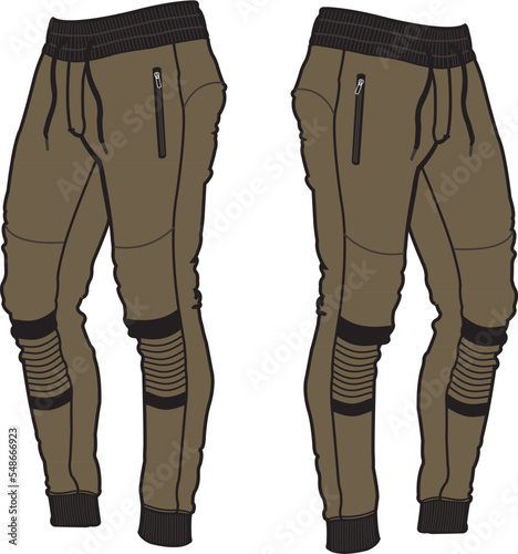 jogger pants template, sport, sweat pant
