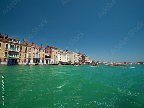 Boat Ride along the Venezia lagoon with clear turquoise water © Wolfgang Hauke