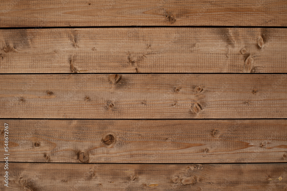 Naklejka premium Texture rustic plank of natural pine wood with knots and smudges of resin