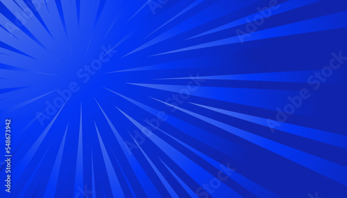 Gradient blue color comic background design suitable for comics, poster designs, invitations, greeting cards and so on