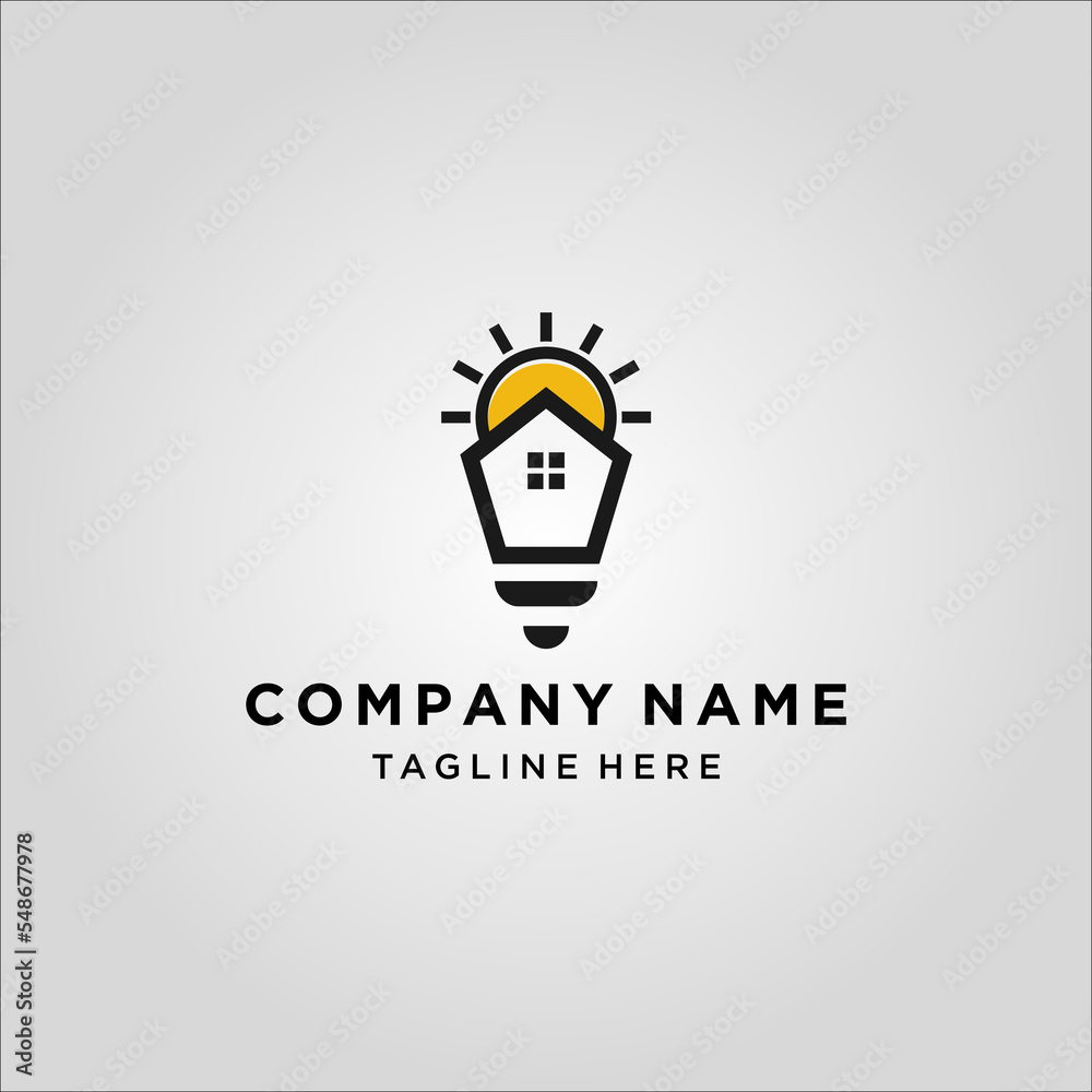 sun-house-logo-design-minimalist-house-logo-solar-house-symbol-emblem