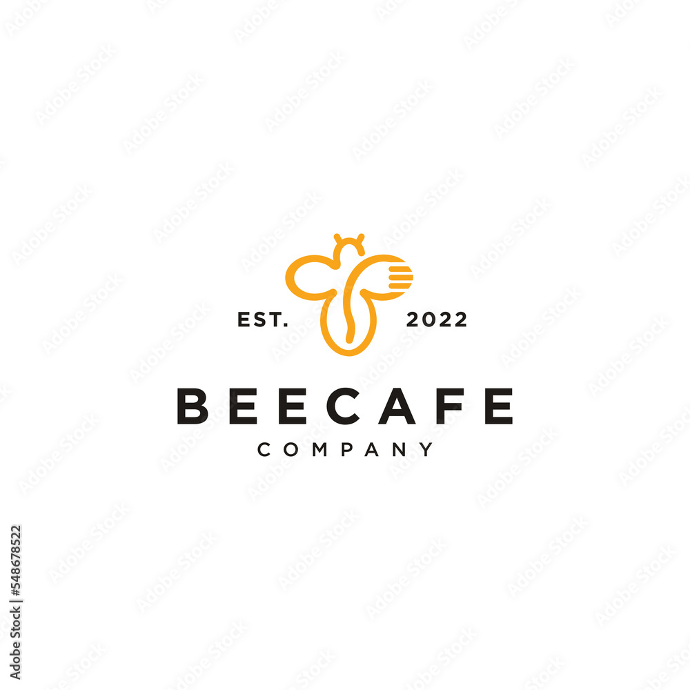 Obraz premium Bee Cafe Company