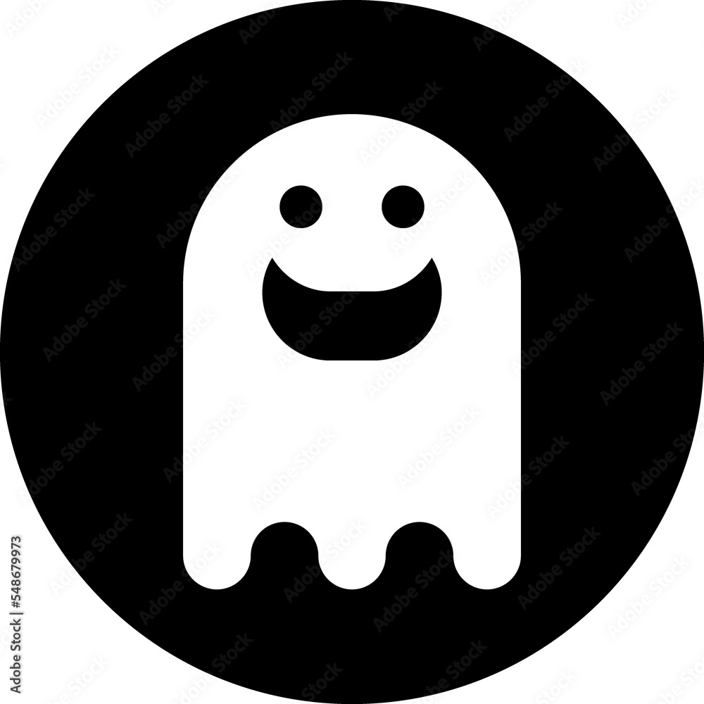 Spooky, ghost cartooon symbol Spooky, ghost cartooon symbol