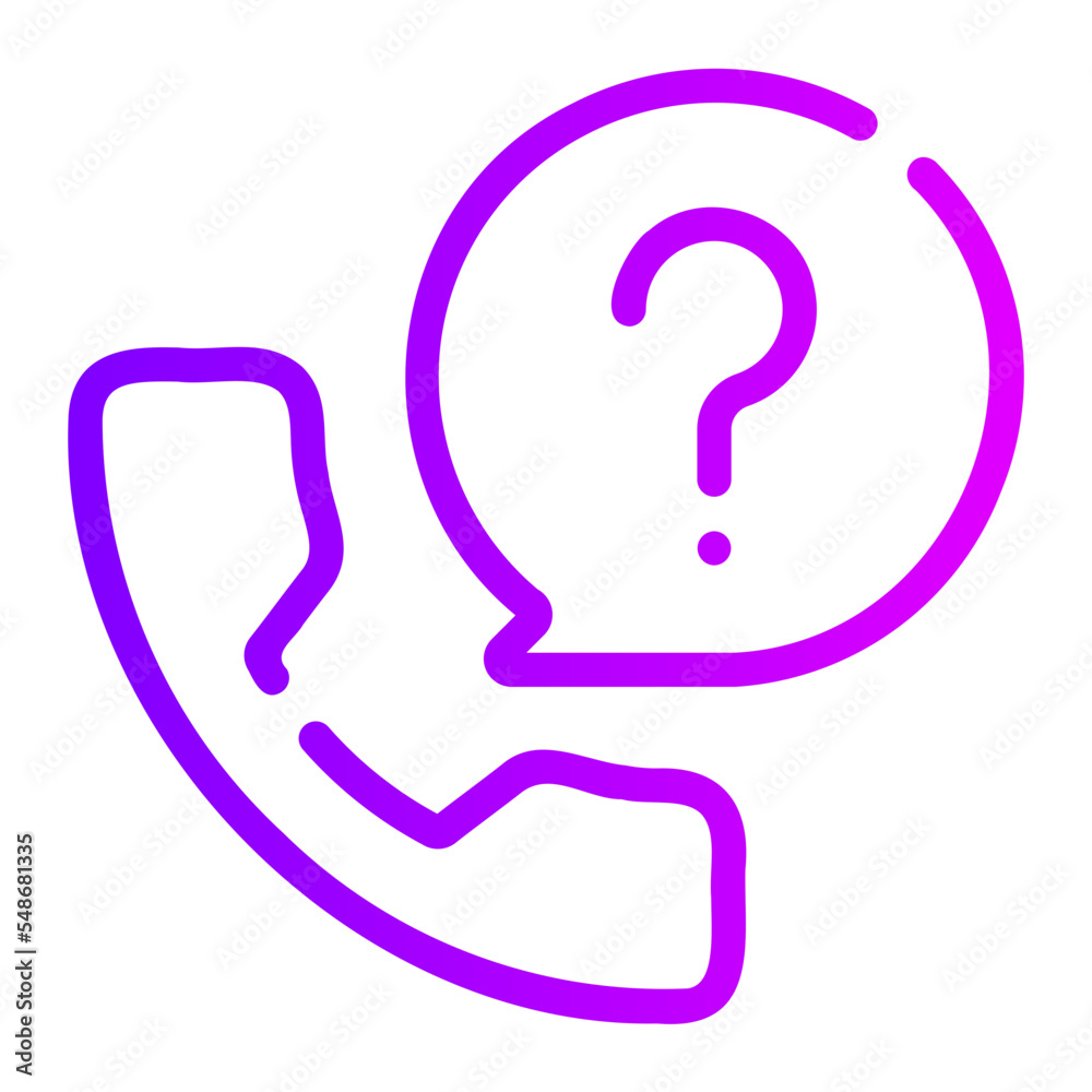 question gradient icon question gradient icon