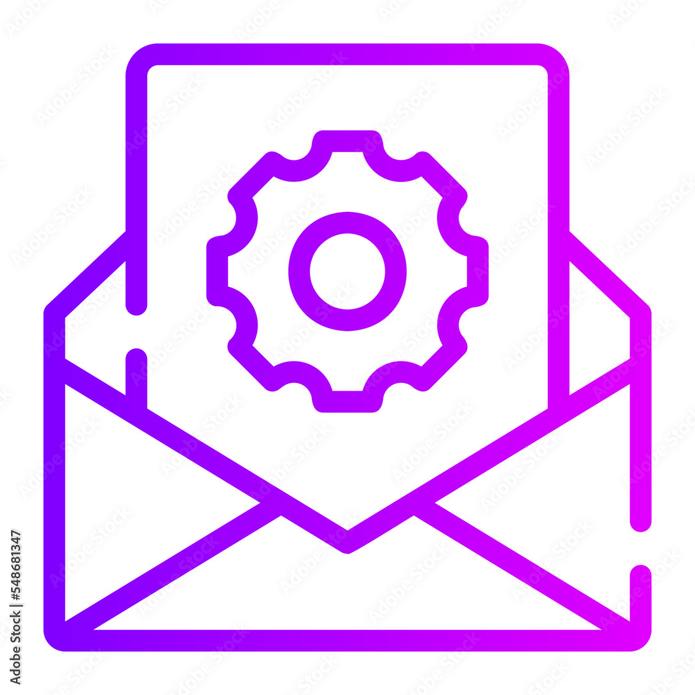 settings gradient icon