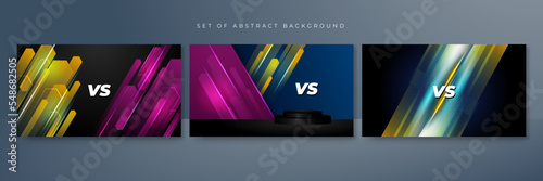 Fight versus vs background. Vector illustration for game, battle, challenge, fight, competition, contest, team, boxing, championship, clash, combat, tournament, conflict, duel, MMA, football