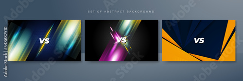Fight versus vs background. Vector illustration for game, battle, challenge, fight, competition, contest, team, boxing, championship, clash, combat, tournament, conflict, duel, MMA, football