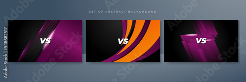 Fight versus vs background. Vector illustration for game, battle, challenge, fight, competition, contest, team, boxing, championship, clash, combat, tournament, conflict, duel, MMA, football