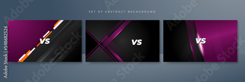 Fight versus vs background. Vector illustration for game, battle, challenge, fight, competition, contest, team, boxing, championship, clash, combat, tournament, conflict, duel, MMA, football