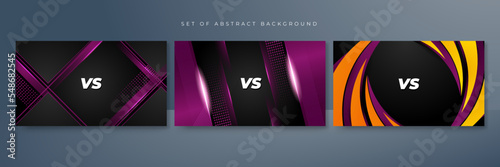 Fight versus vs background. Vector illustration for game, battle, challenge, fight, competition, contest, team, boxing, championship, clash, combat, tournament, conflict, duel, MMA, football