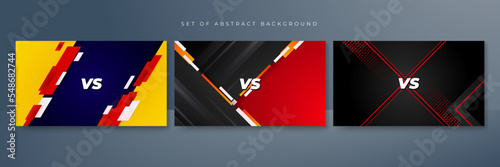 Fight versus vs background. Vector illustration for game, battle, challenge, fight, competition, contest, team, boxing, championship, clash, combat, tournament, conflict, duel, MMA, football