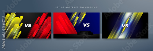 Fight versus vs background. Vector illustration for game, battle, challenge, fight, competition, contest, team, boxing, championship, clash, combat, tournament, conflict, duel, MMA, football