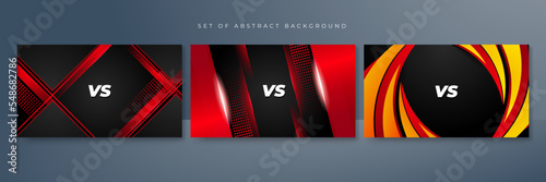 Fight versus vs background. Vector illustration for game, battle, challenge, fight, competition, contest, team, boxing, championship, clash, combat, tournament, conflict, duel, MMA, football