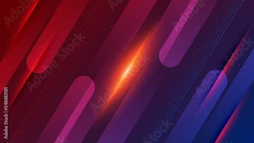 versus vs background with blue and red light, halftone, gradient color for game, battle, fight, competition, match, sport, contest, team, championship, combat, duel, tournament, and 3d effect