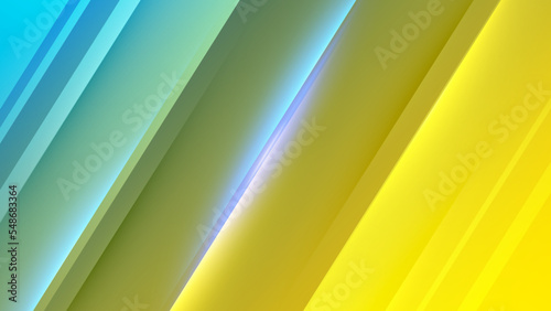 Blue yellow versus vs background. Vector illustration for game, battle, challenge, fight, competition, contest, team, boxing, championship, clash, combat, tournament, conflict, duel, MMA, football