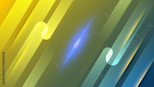 Blue yellow versus vs background. Vector illustration for game, battle, challenge, fight, competition, contest, team, boxing, championship, clash, combat, tournament, conflict, duel, MMA, football