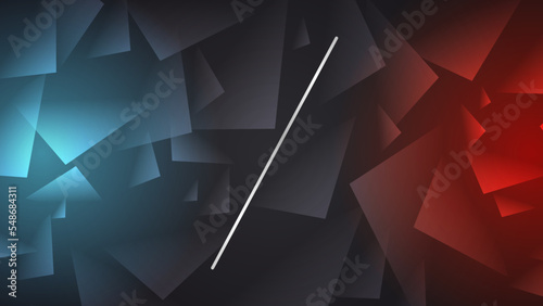 Versus background with blue yellow for game, battle, challenge, fight, competition, contest, team, boxing, championship, clash, combat, tournament, conflict, duel, MMA, football
