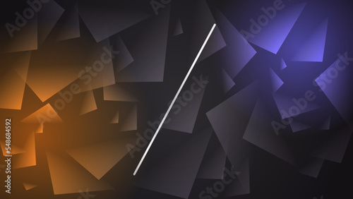 Fight versus vs game background. Vector illustration for battle, challenge, fight, competition, contest, team, boxing, championship, clash, combat, tournament, conflict, duel, MMA, football