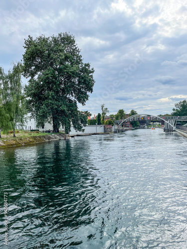 Brda River in Bydgoszcz photo