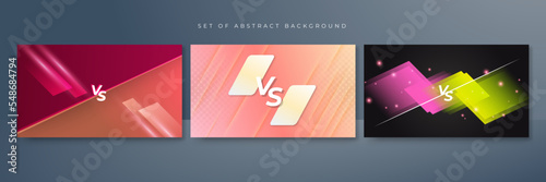 Fight versus vs game background. Vector illustration for battle, challenge, fight, competition, contest, team, boxing, championship, clash, combat, tournament, conflict, duel, MMA, football