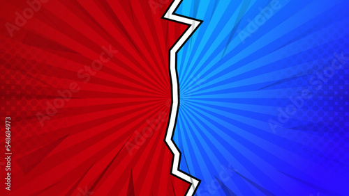 Fight versus vs game background. Vector illustration for battle, challenge, fight, competition, contest, team, boxing, championship, clash, combat, tournament, conflict, duel, MMA, football