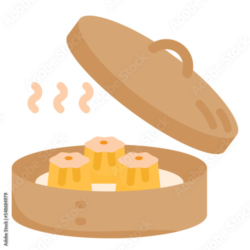 dimsum flat icon