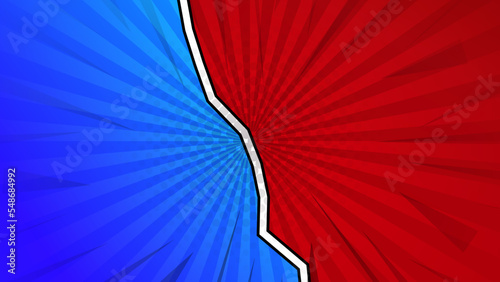 Fight versus vs game background. Vector illustration for battle, challenge, fight, competition, contest, team, boxing, championship, clash, combat, tournament, conflict, duel, MMA, football