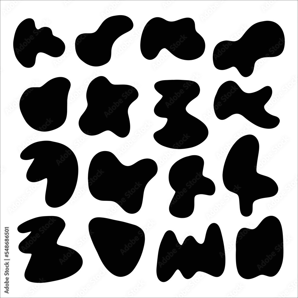 abstract hand drawn organic shapes abstract hand drawn organic shapes