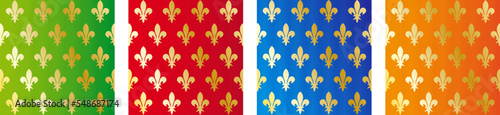 Fleurs de lys - wallpaper	