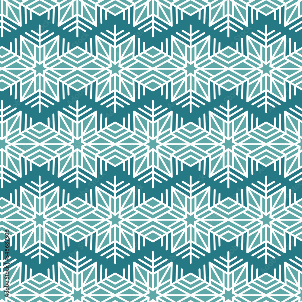 Emerald green white christmas background with snowflake for invitation, festive wrapping paper design for christmas gift. Vector illustration. Emerald green white christmas background with snowflake for invitation, festive wrapping paper design for christmas gift. Vector illustration.