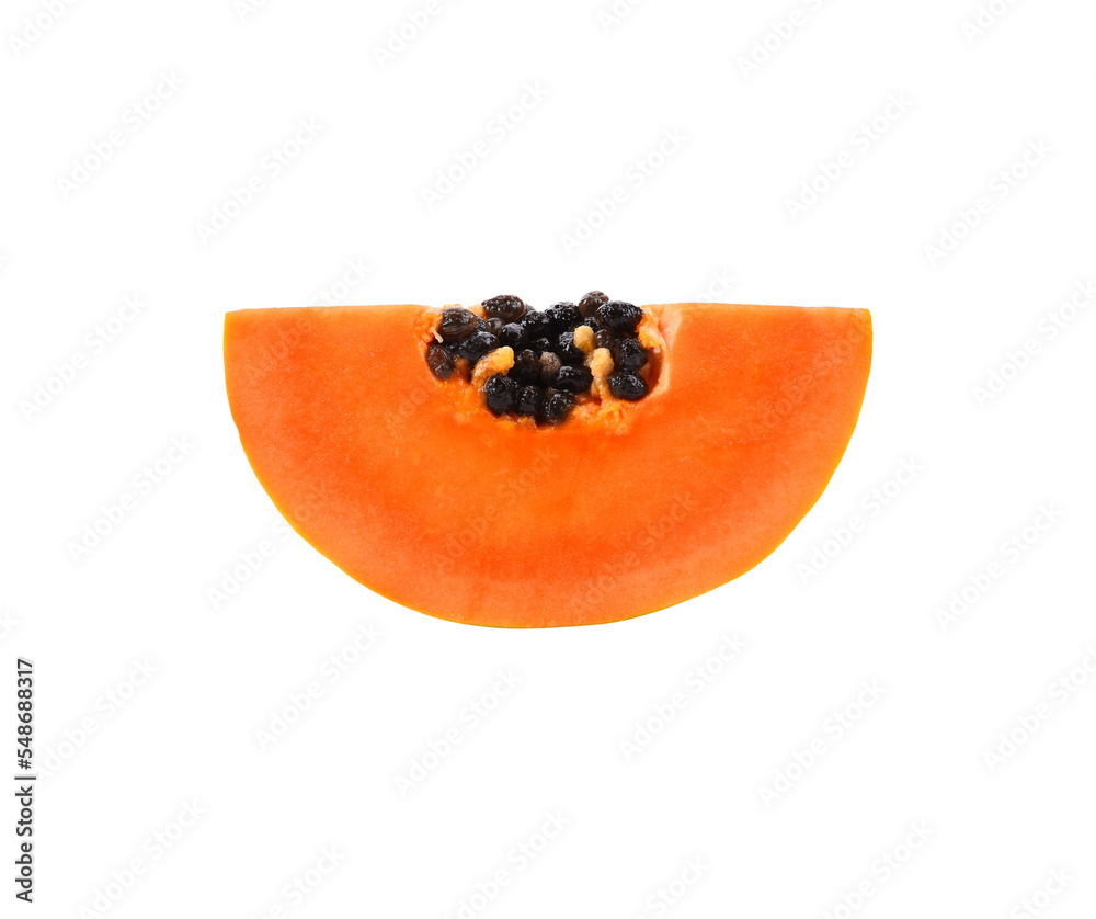sliced of ripe papaya isolated on transparene png sliced of ripe papaya isolated on transparene png