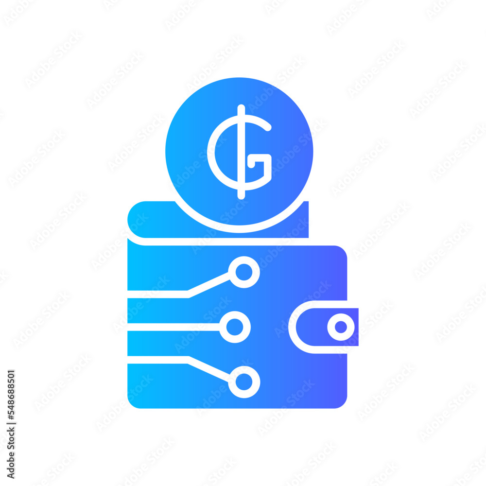 guarani gradient icon guarani gradient icon