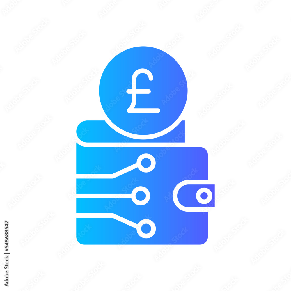 online payment gradient icon online payment gradient icon