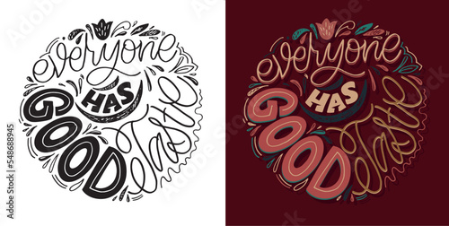 Hand drawn motivation lettering phrase in modern calligraphy style. Inspiration slogan for print and poster design. Vector