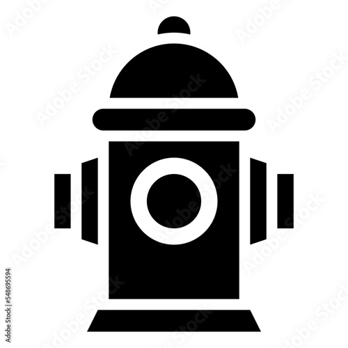 hydrant glyph icon