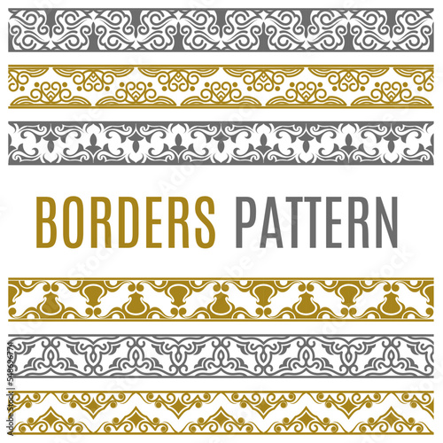 seamless pattern.ethnic traditional.vector for frame.border certificate.Retro.vintage border ornament.