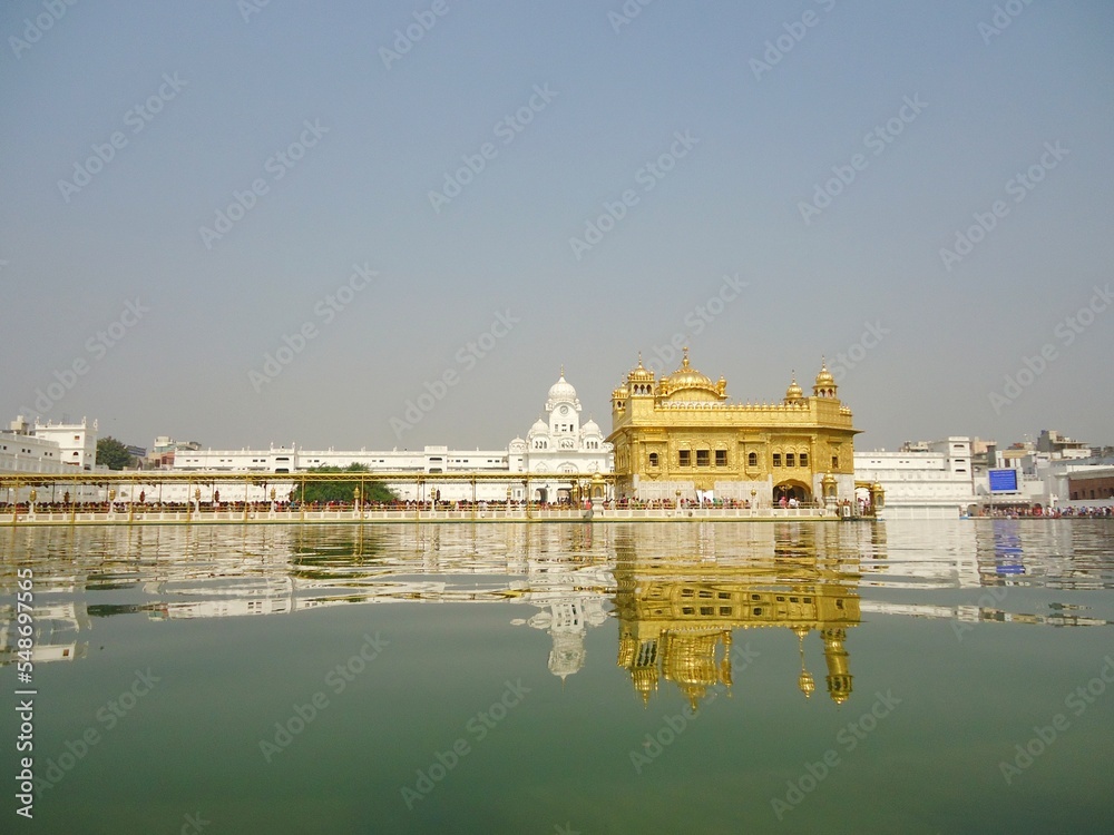 Golden Temple and it's reflection in water