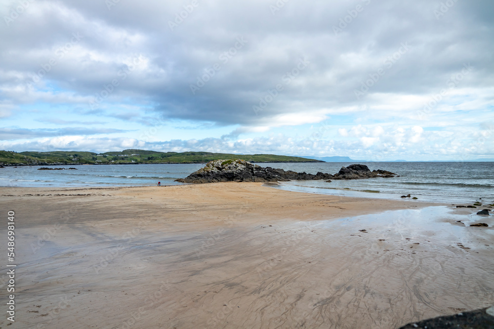 Fintra beach is a beautiful sandy beach by Killybegs, County Donegal, Ireland