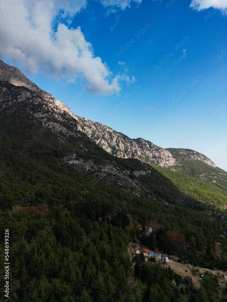 Fototapeta premium landscape in the mountains